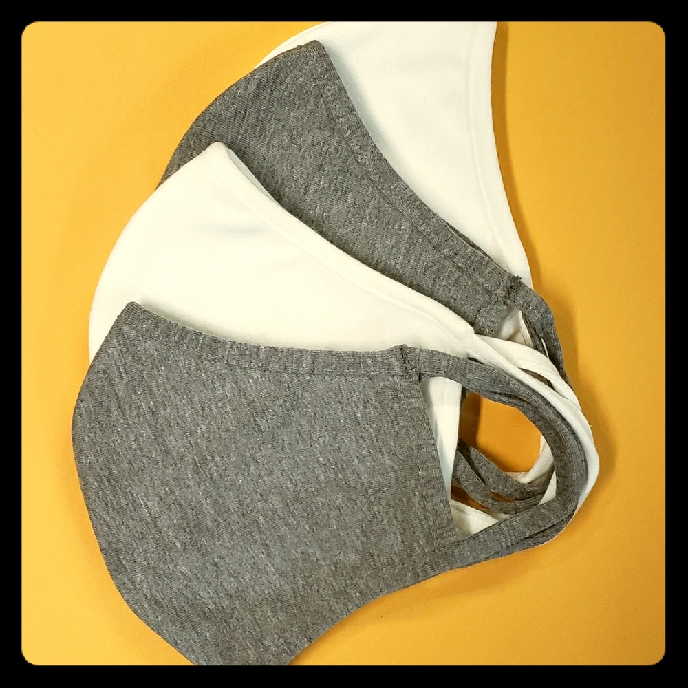4 x Comfortable Face Mask - 58% Cotton